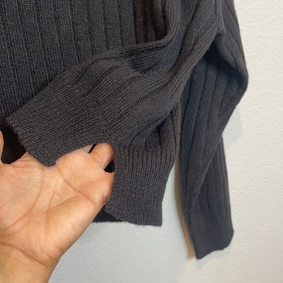 NWT Topshop Mock Neck Rib Top - Picture 7 of 13